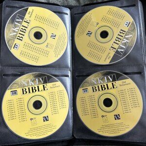 NKJV Bible New & Old Testament 64 CD Set Audiobook In Zippered‎ Case Hendrickson